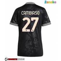 Ženske Nogometnih dresov Juventus Andrea Cambiaso #27 Tretji 2025-26 Kratki rokavi